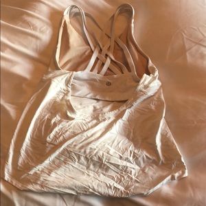 White lululemon tank top